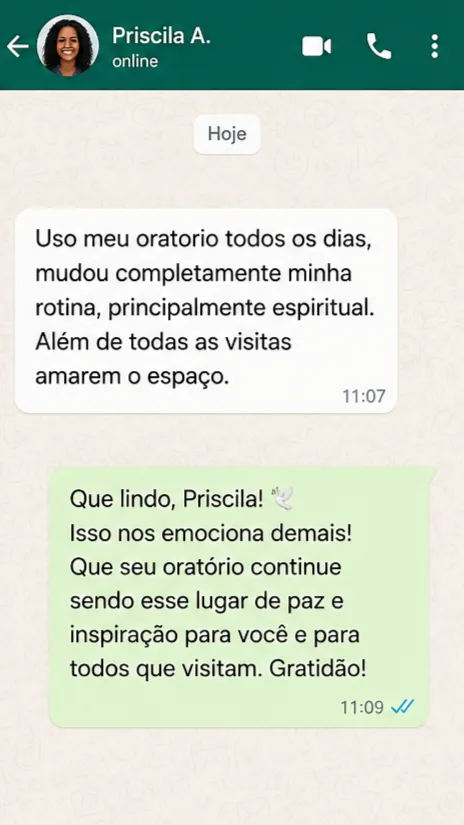 Depoimento de cliente