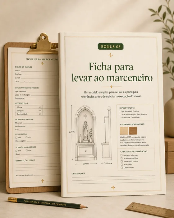 Mockup da ficha para levar ao marceneiro