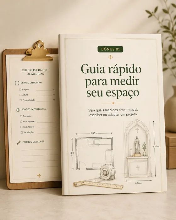 Mockup do guia para medir seu espaço